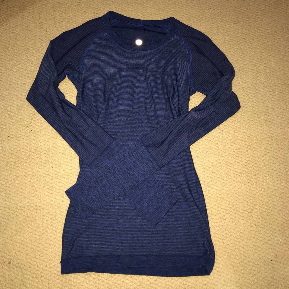 Blue Lululemon Long Sleeve